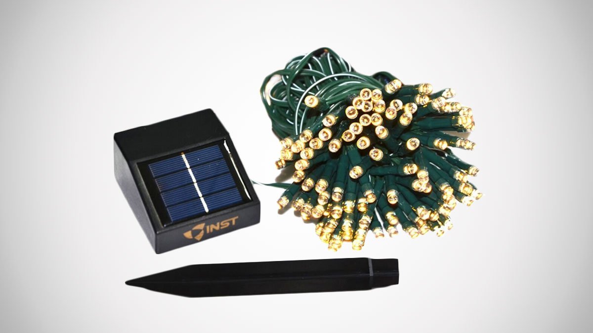 Solar Powered Christmas Lights