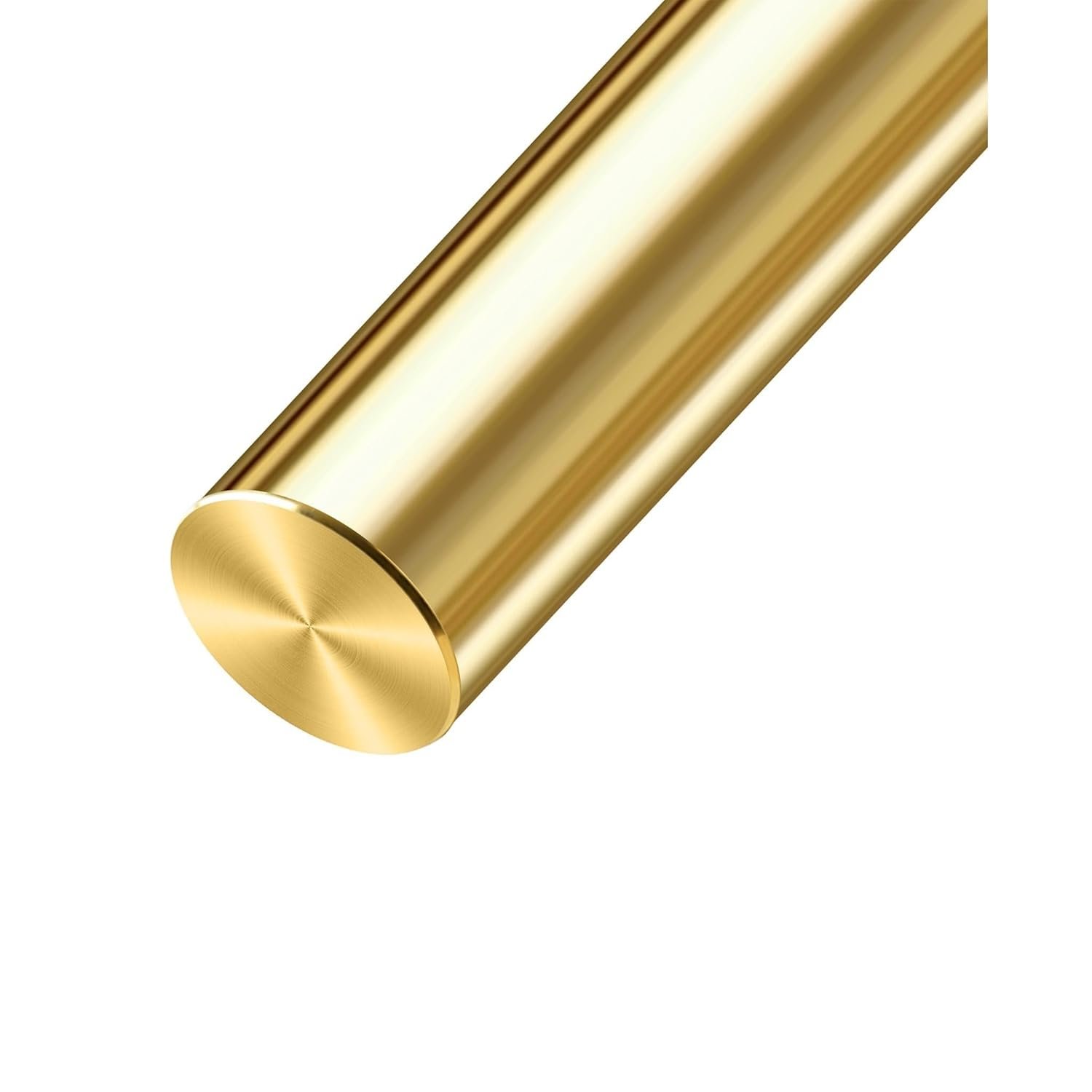 Solid 1/2 Inch Brass Rods for Crafting and Knife Making
