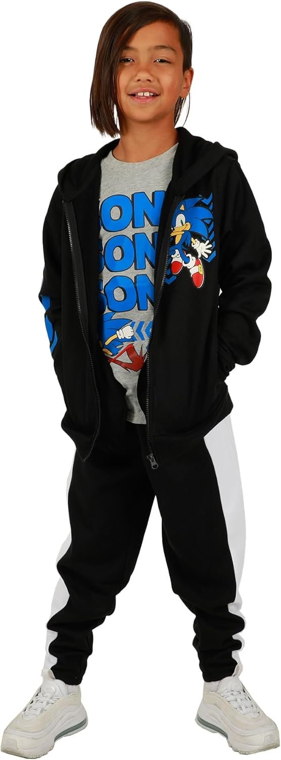 Sonic Adventure 3-Piece Set for Youth Fans