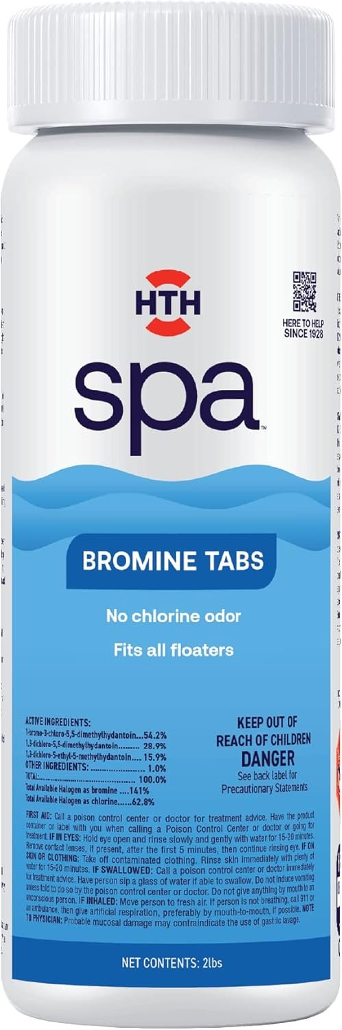 Spa Bromine Tabs: Clean Water Without the Chlorine Smell