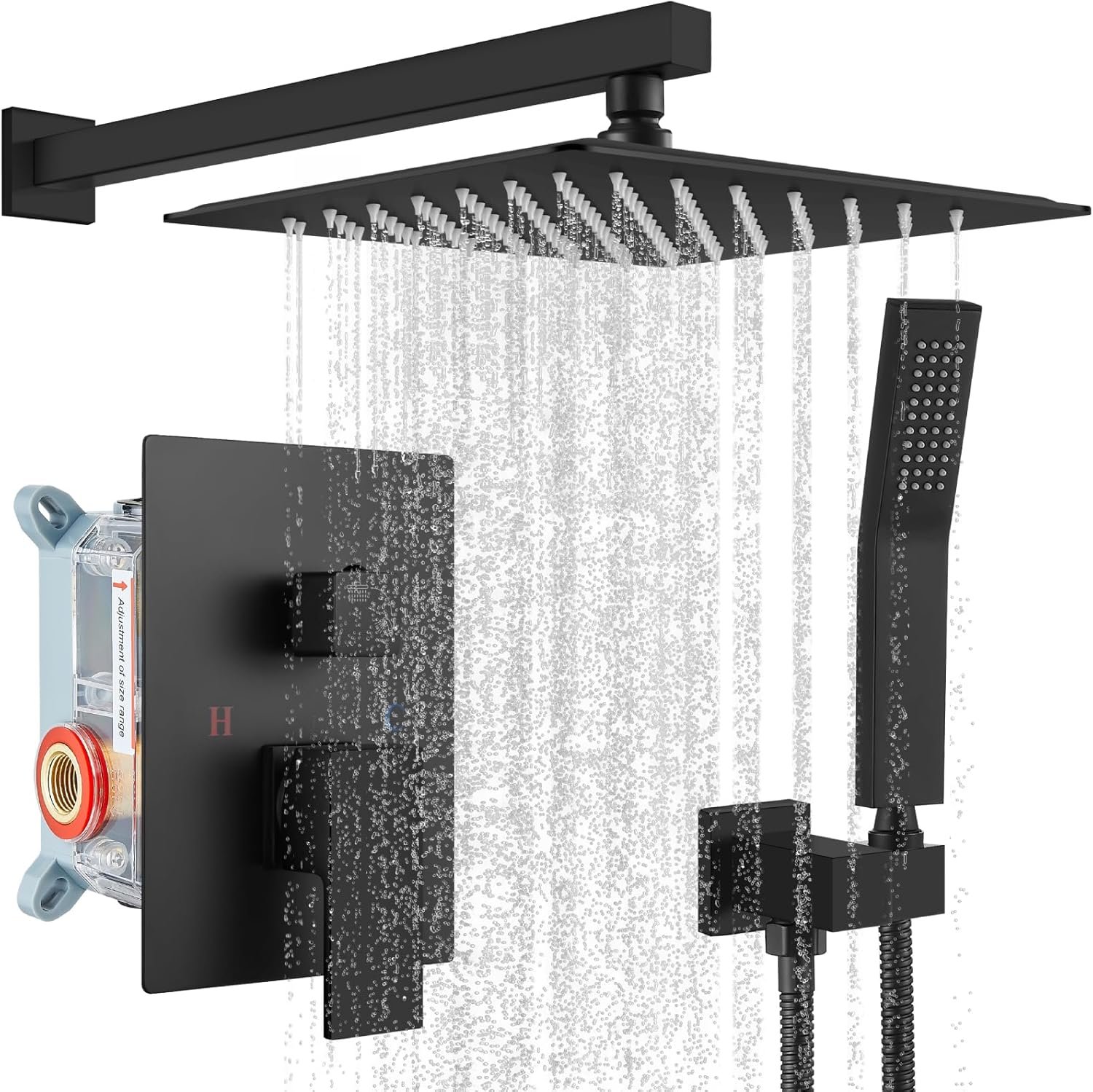 Spa-Like Rainfall Shower Experience at Home - 10