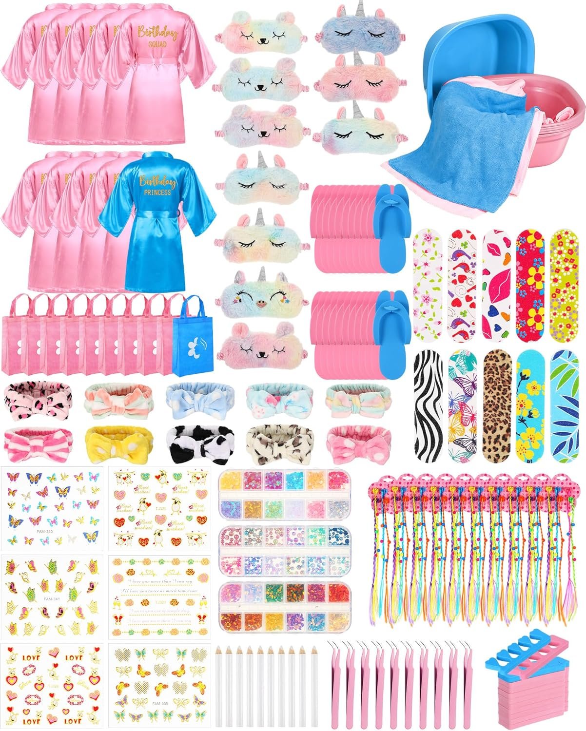 Spa Party Kit for Girls - Complete Salon Experience