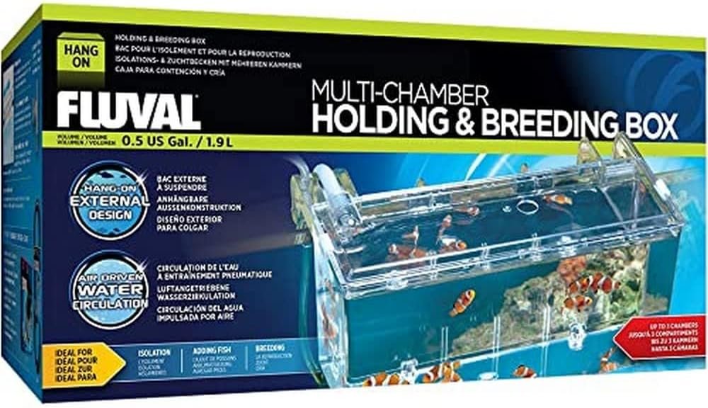 Space-Saving Multi-Chamber Fish Breeding Box