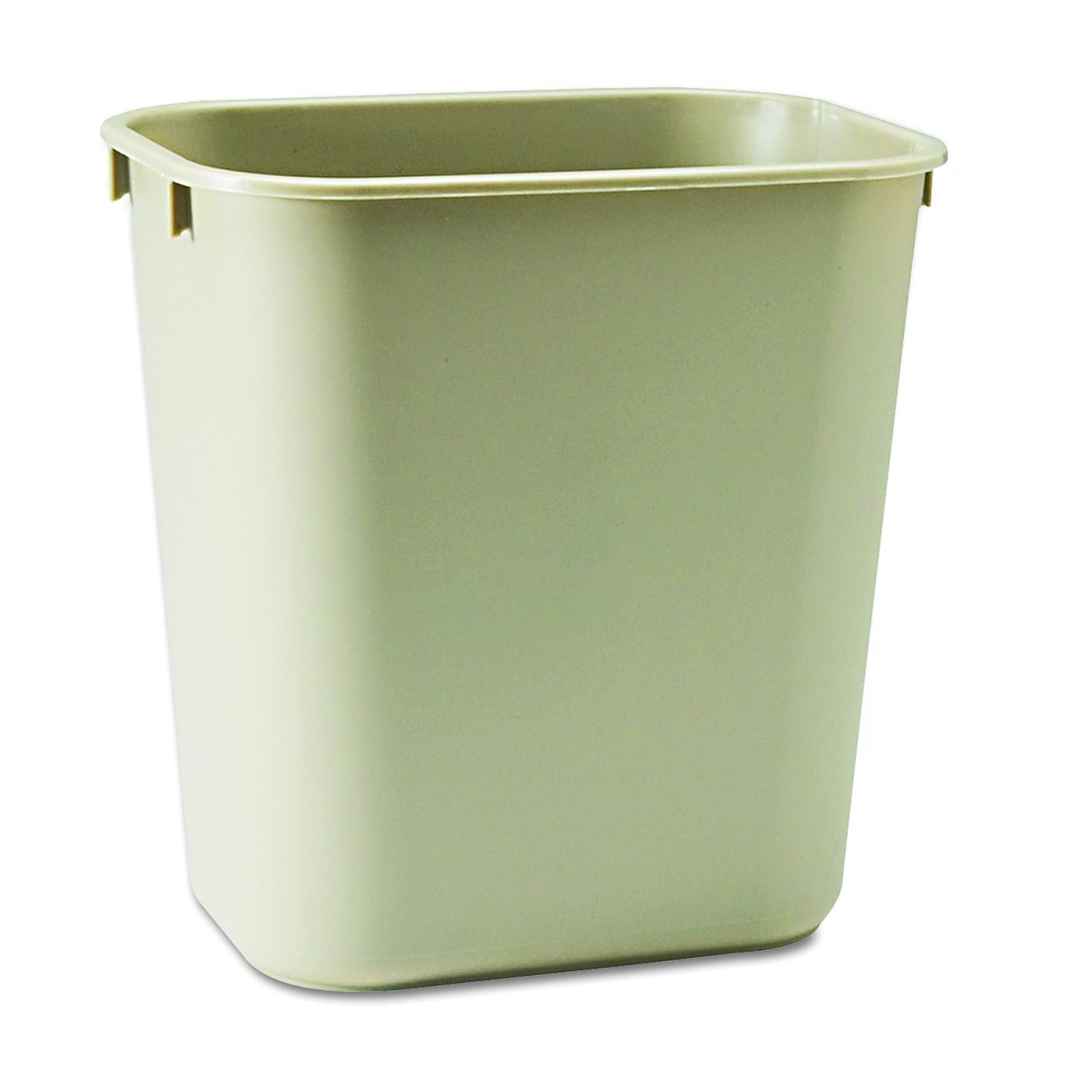 Space-Saving Rubbermaid Wastebasket for Home or Office