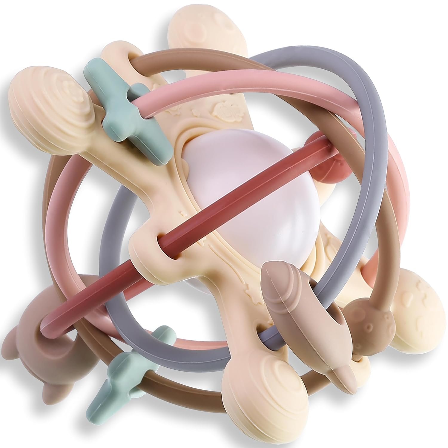 Space Teething Ball - Soothing Relief for Tiny Gums