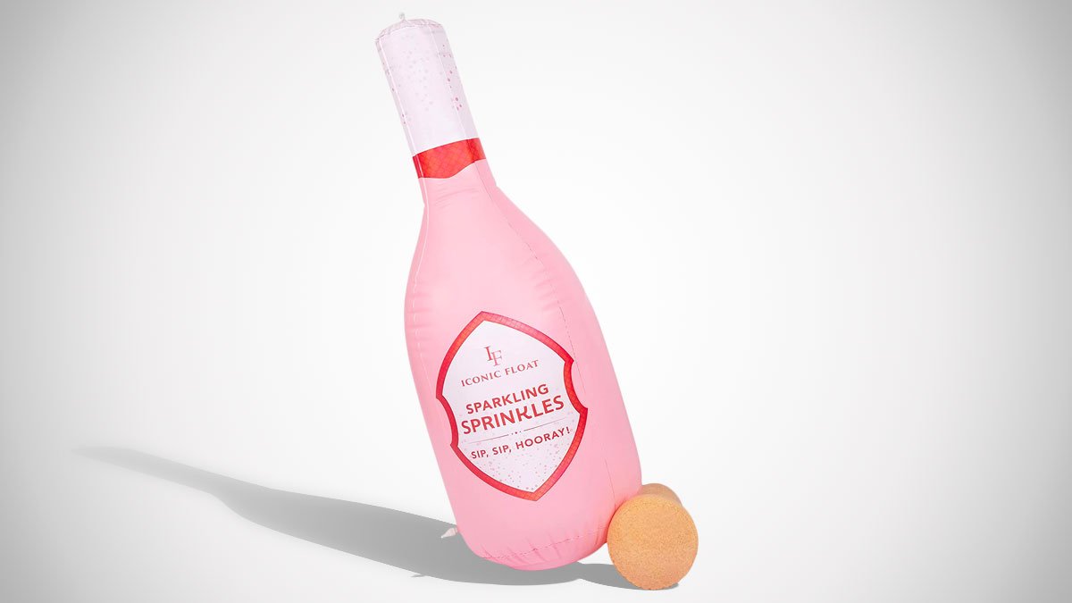 Sparkling Sprinkles Champagne-Shaped Sprinkler