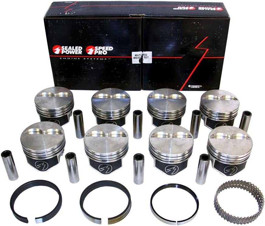 Power Up Your Chevy: Speed Pro 350/355 SBC Flat Top Piston Kit