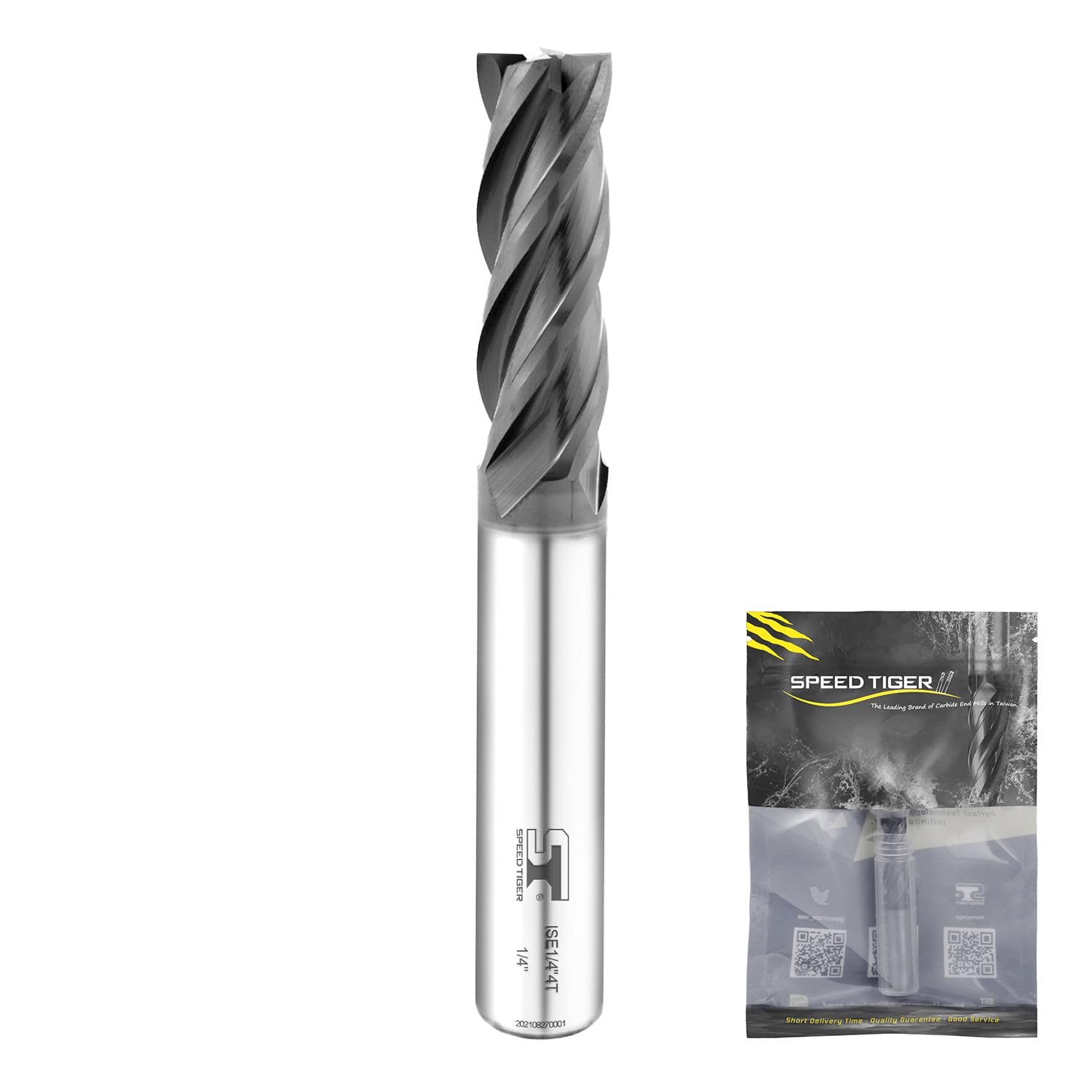 Precision Carbide End Mill for Hardened Steel & Alloy Machining