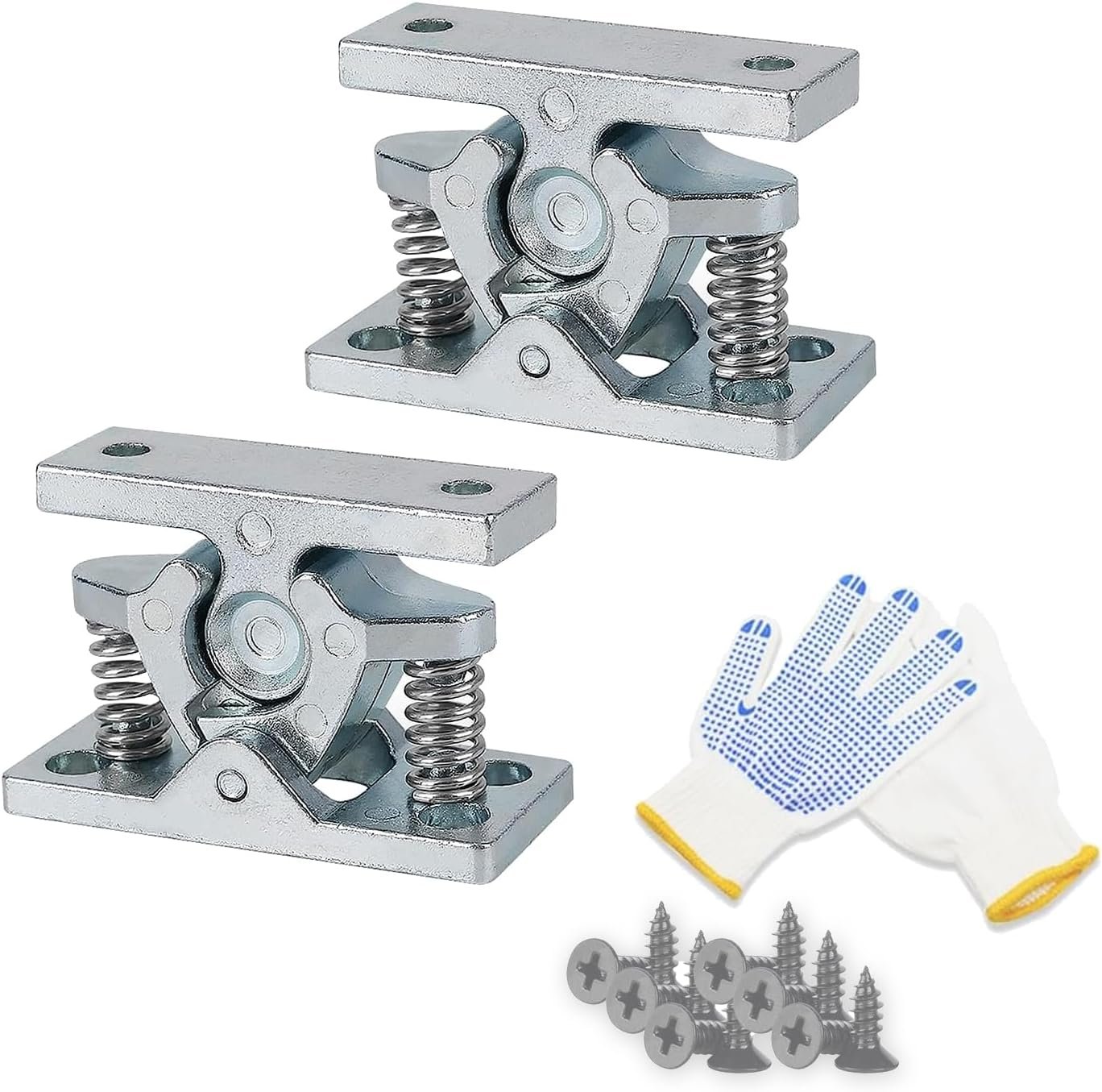 Spring-Loaded Door Catch - Protect Walls & Prevent Slamming