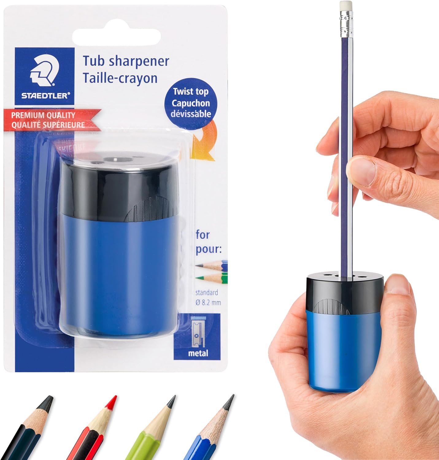 STAEDTLER No Spill Pencil Sharpener