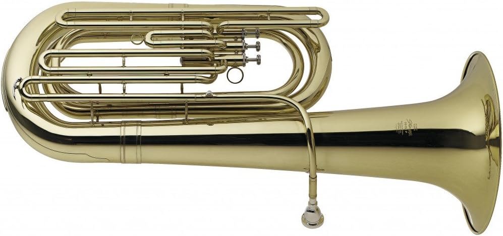 Professional Bb Tuba with Case - Stagg WS Series