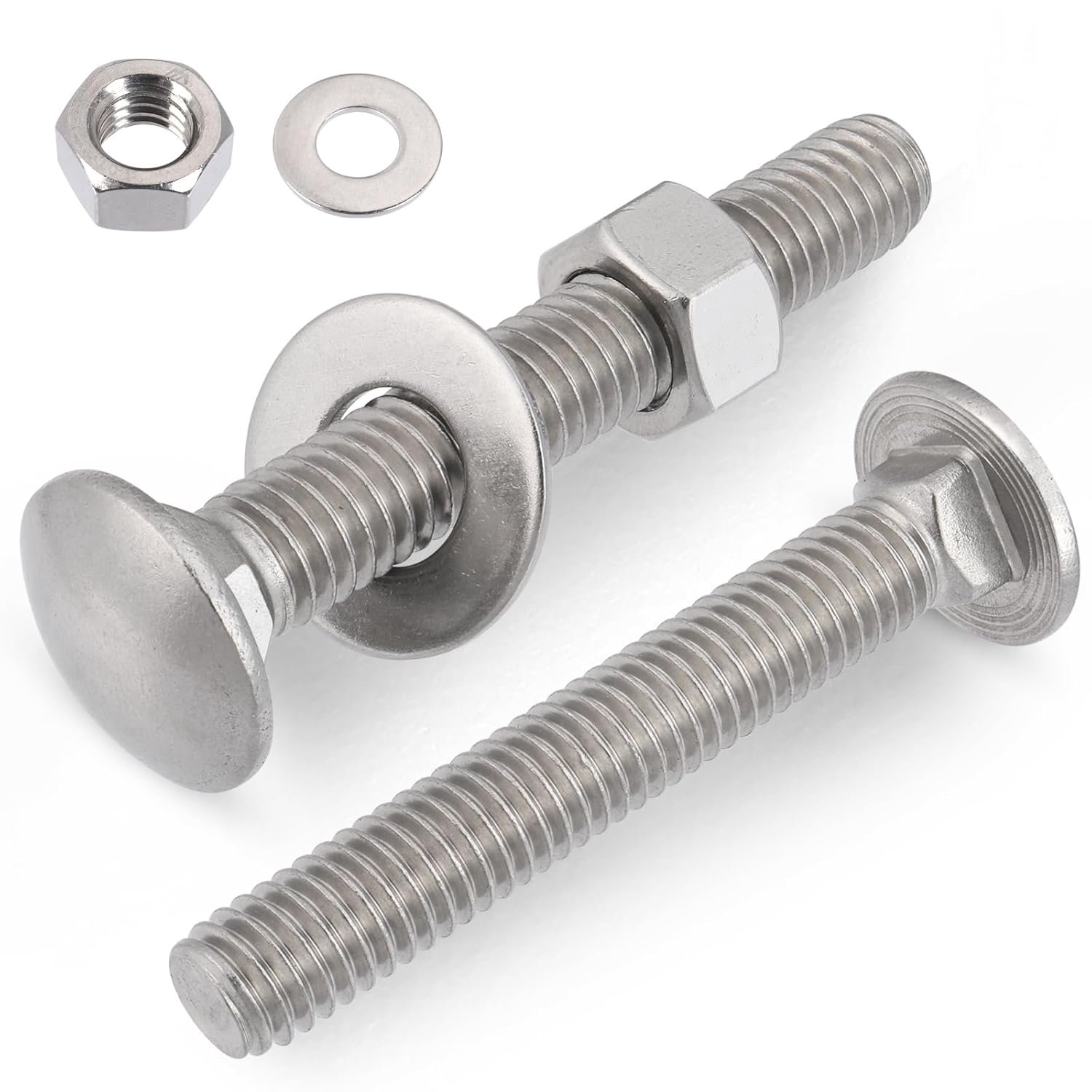 High-Quality Stainless Steel Carriage Bolts Kit
