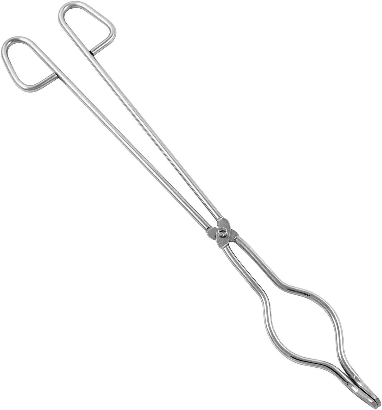 Stainless Steel Crucible Tongs for Safe Handling