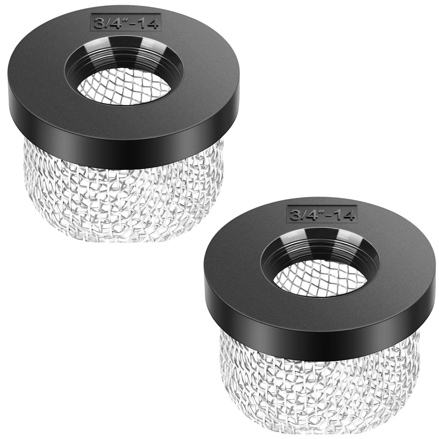 Stainless Steel Mesh Aerator Strainer - 2 Pack