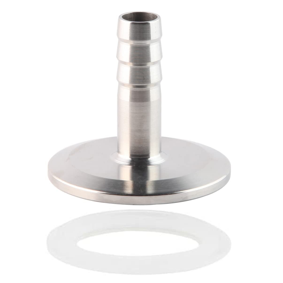 Premium Sanitary Brewing Connection Adapter - Tri Clamp to Hose Barb