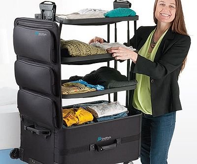 Stand Up Dresser Suitcase