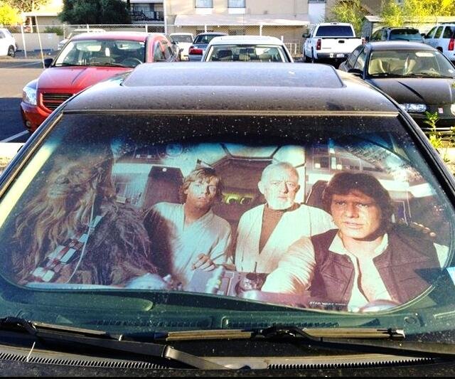 Star Wars Sunshade
