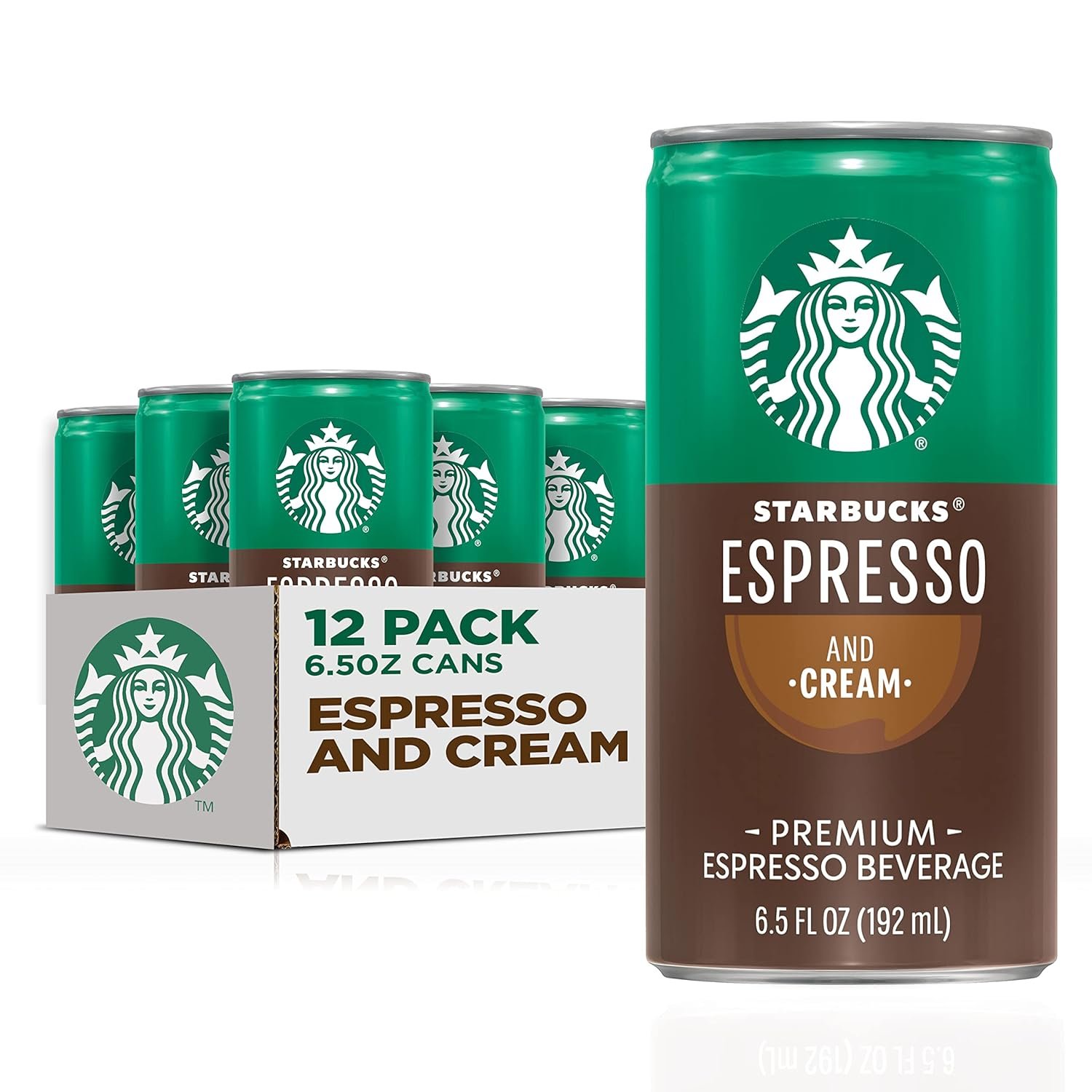 Bold Starbucks Espresso & Cream RTD Cans, 12-Pack