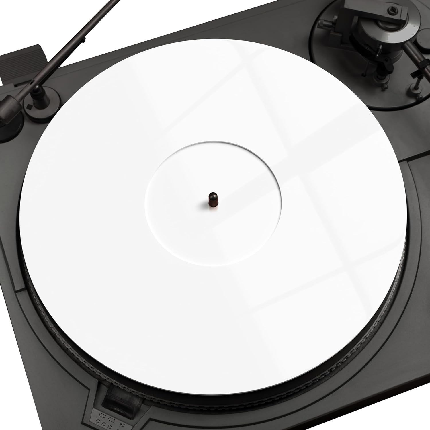 Static-Free Vinyl: Premium Acoustic Turntable Mat