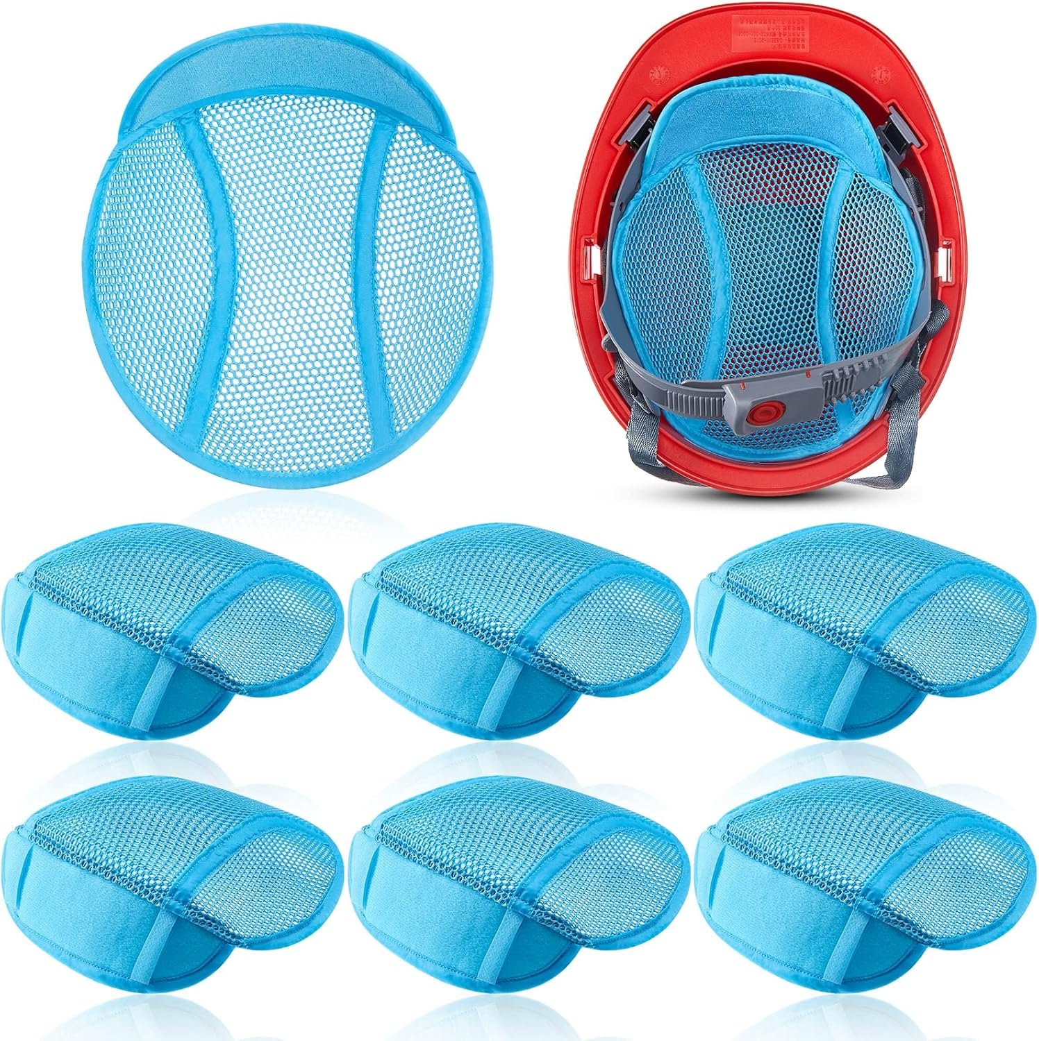 Stay Cool on the Job: 6-Pack Hard Hat Sweatbands