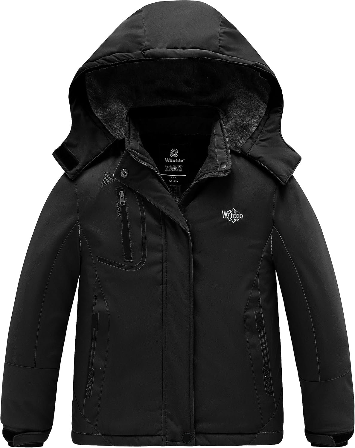 Stay Dry & Cozy: Girls' Waterproof Winter Ski Jacket