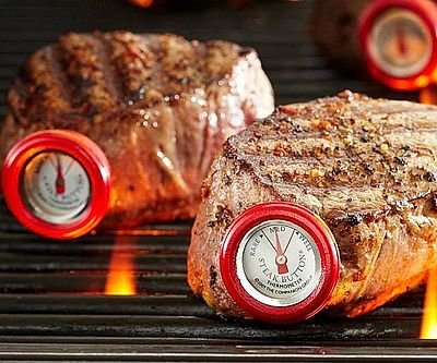Steak Button Thermometer Set