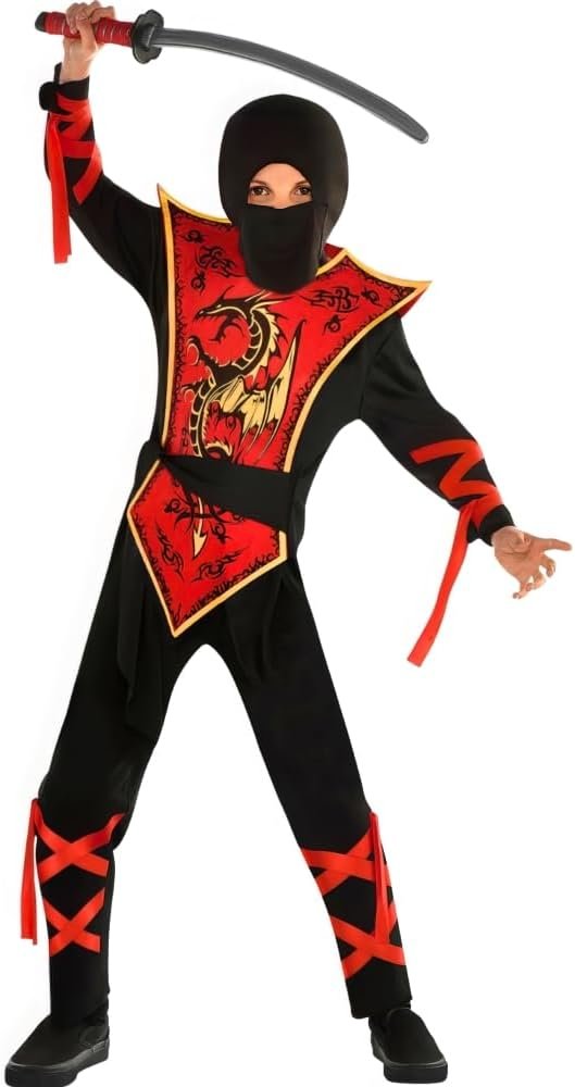 Stealthy Ninja Costume for Boys