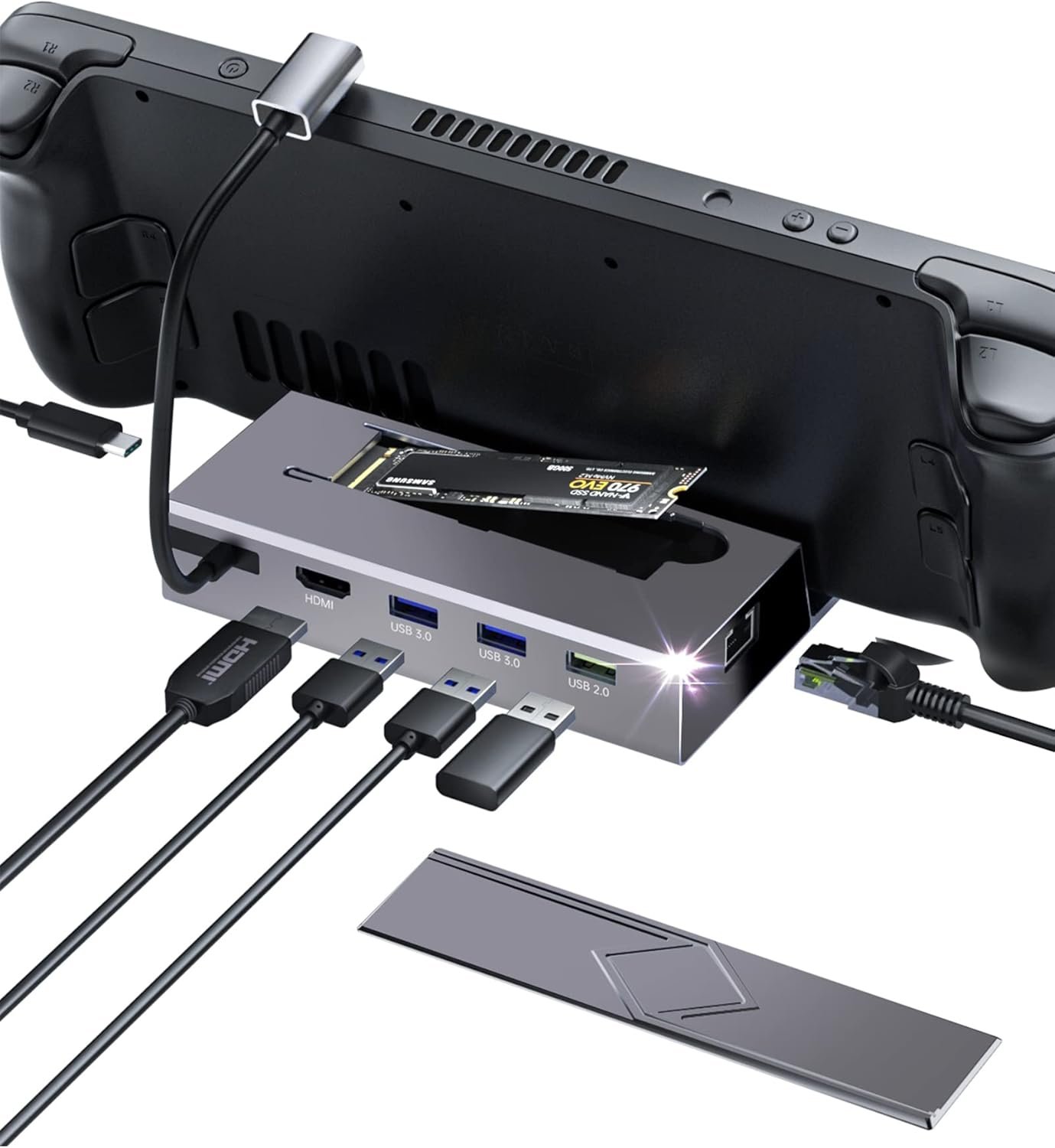 Unlock Your Steam Deck's Full Potential: 7-in-1 M.2 Dock
