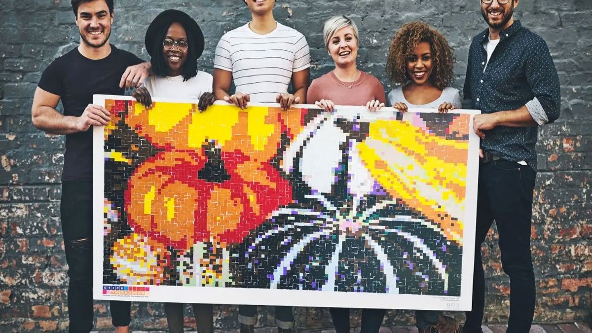 StickTogether Sticker Puzzle Posters