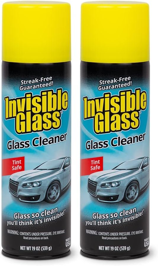Streak-Free Invisible Glass Cleaner - 2 Pack