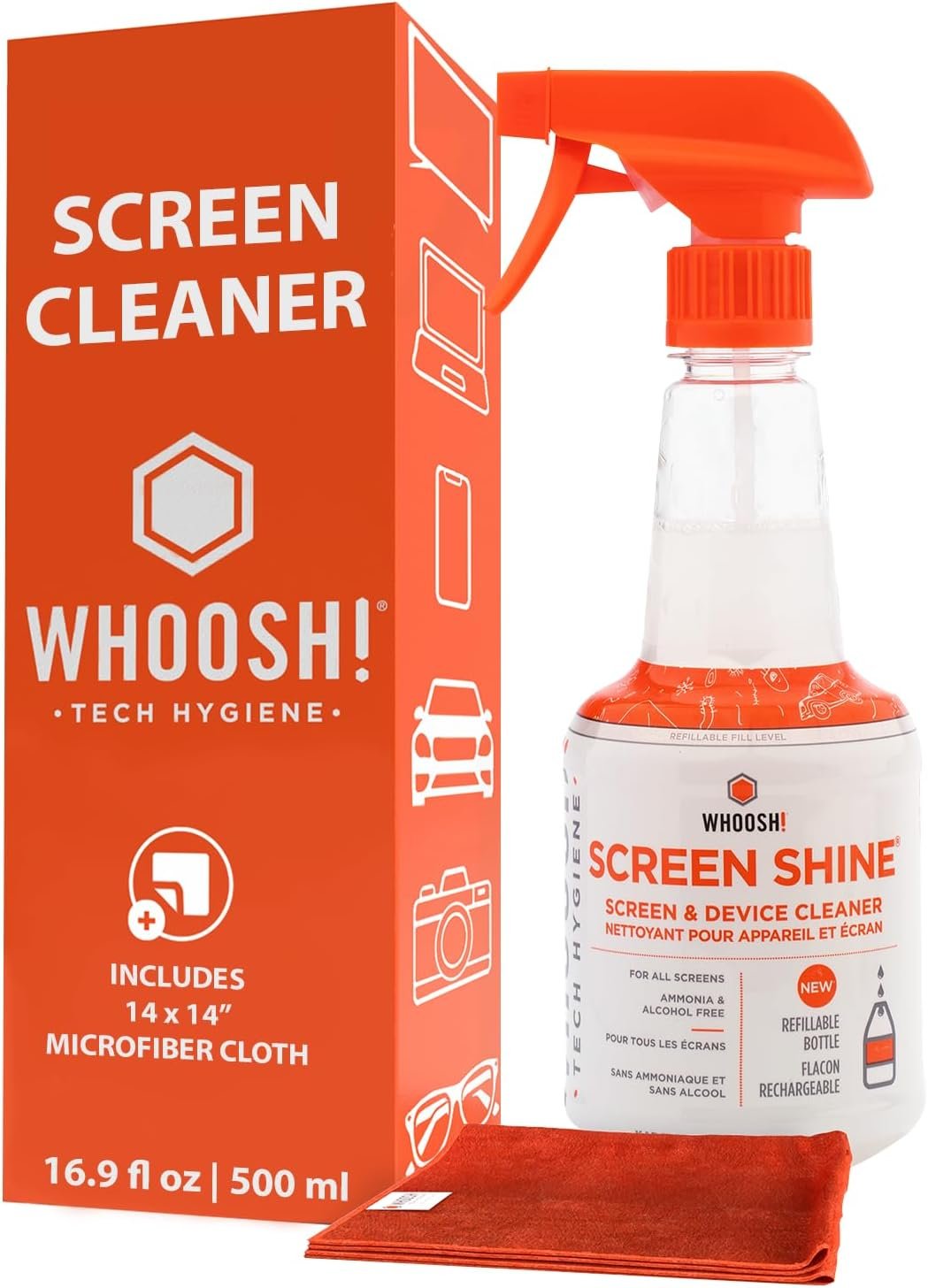 Streak-Free Shine for TVs & Monitors – WHOOSH! Pro