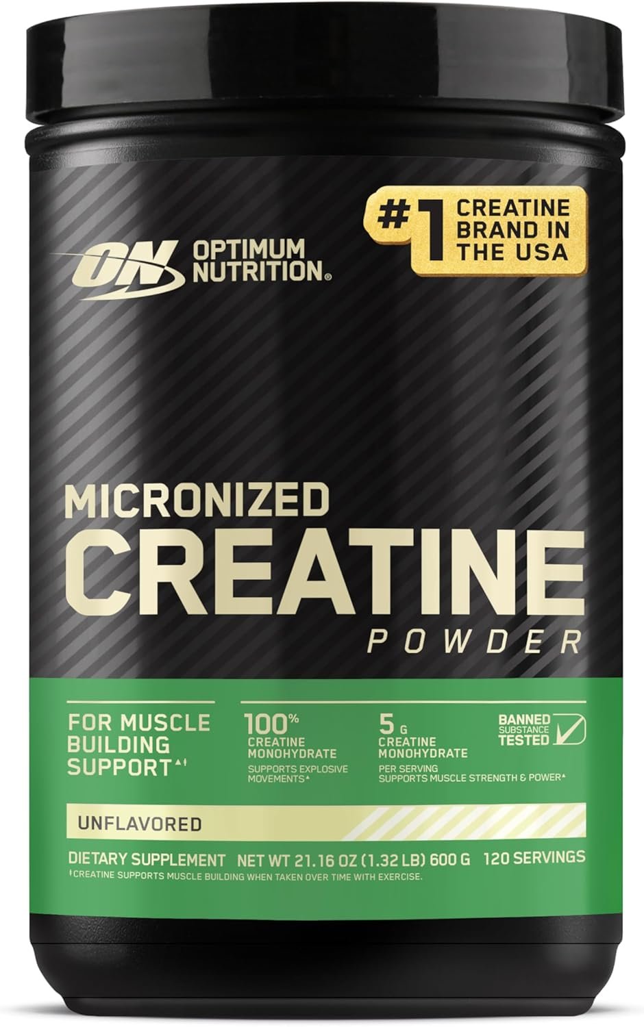 Strength & Size: Pure Micronized Creatine