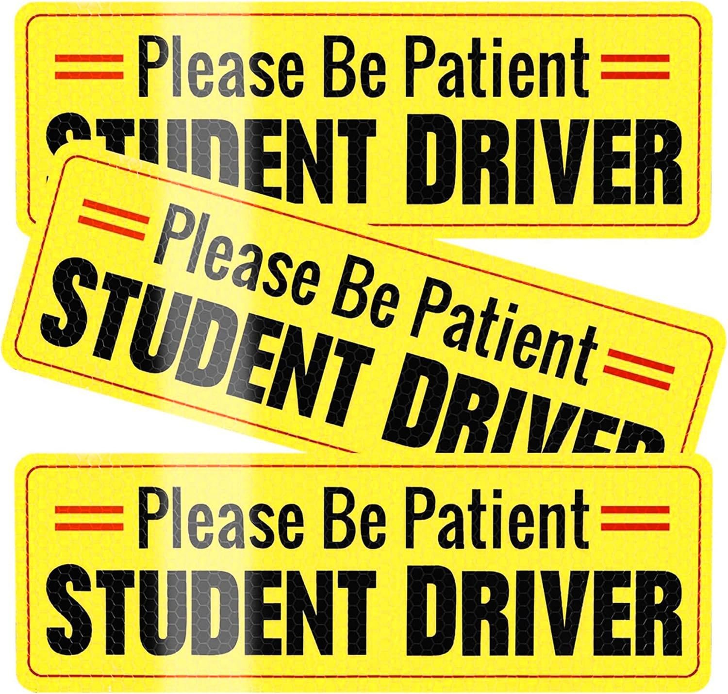 Caution: Student Driver Magnet - Please Be Patient