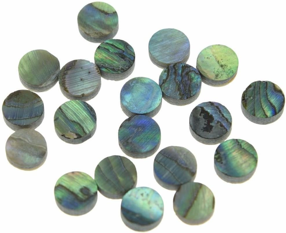 Stunning Paua Abalone Inlay Dots for Musicians