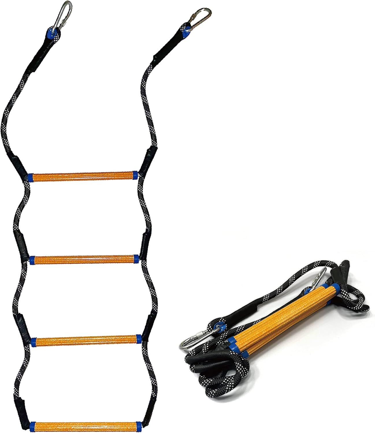 Sturdy 4-Step Boat Rope Ladder for Easy Boarding