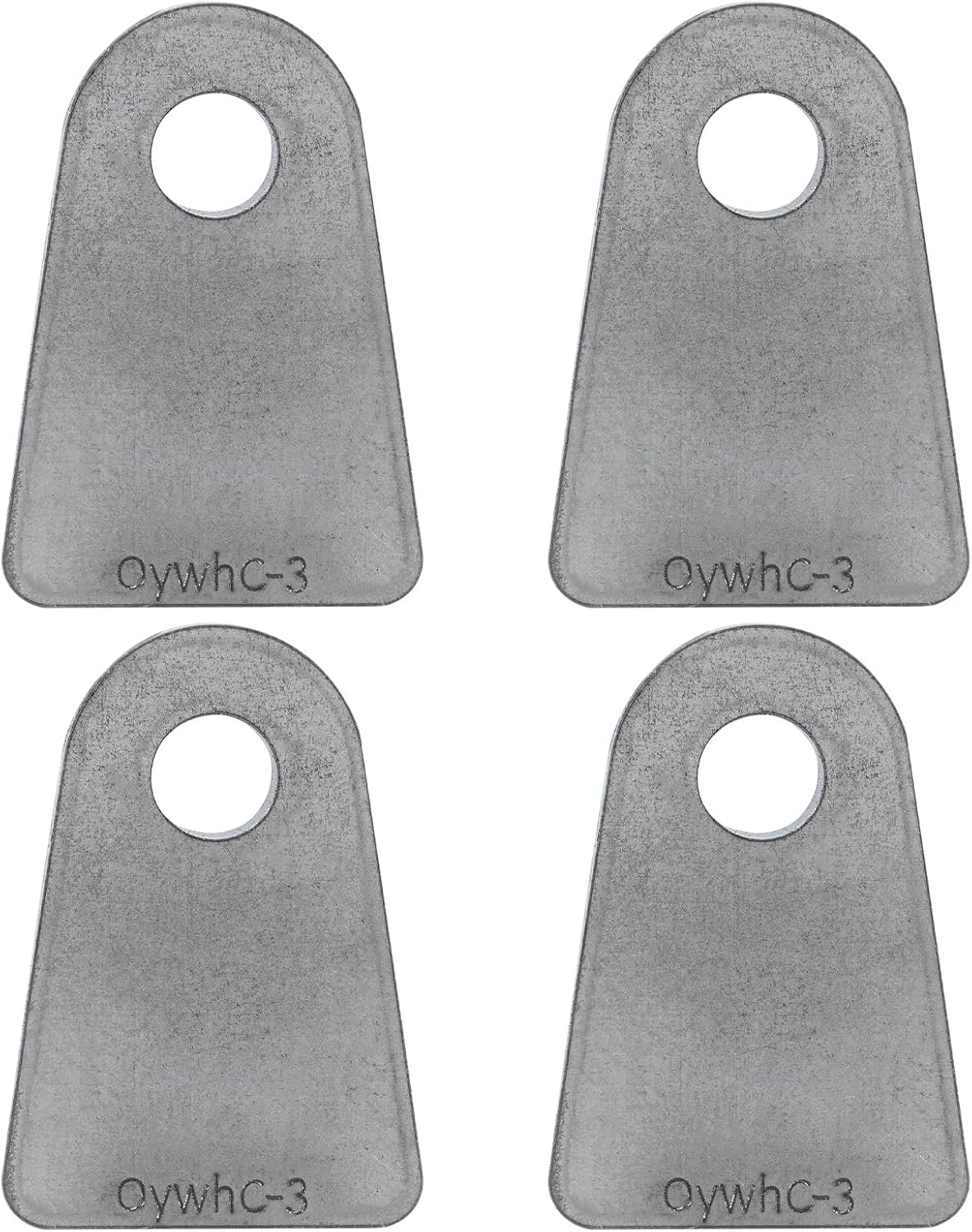 Sturdy Steel Shock Mount Tabs for Secure Welding