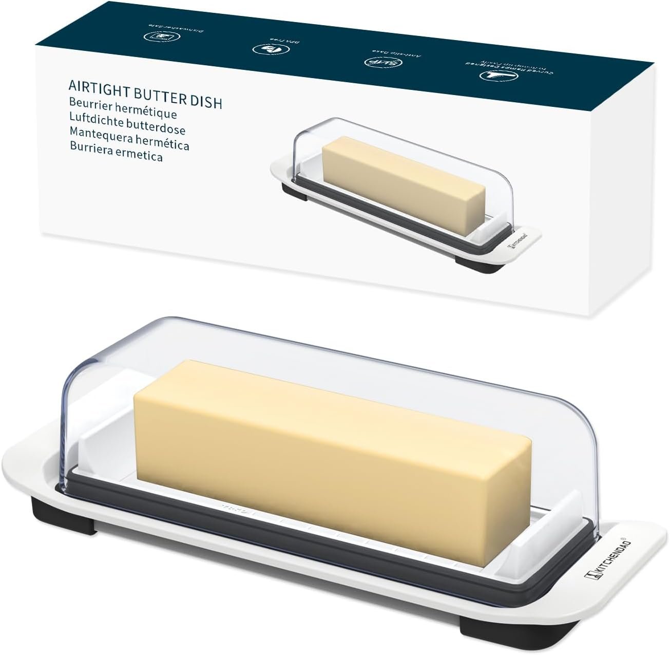 Stylish Airtight Butter Dish for Every Kitchen