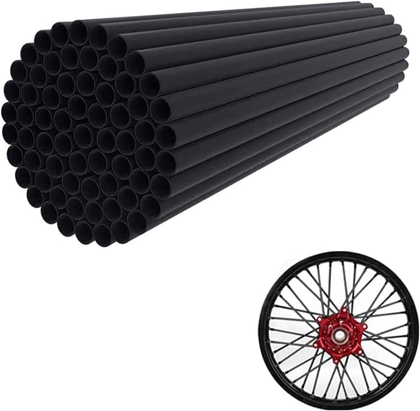 Stylish Bike Spoke Covers for Custom Rims