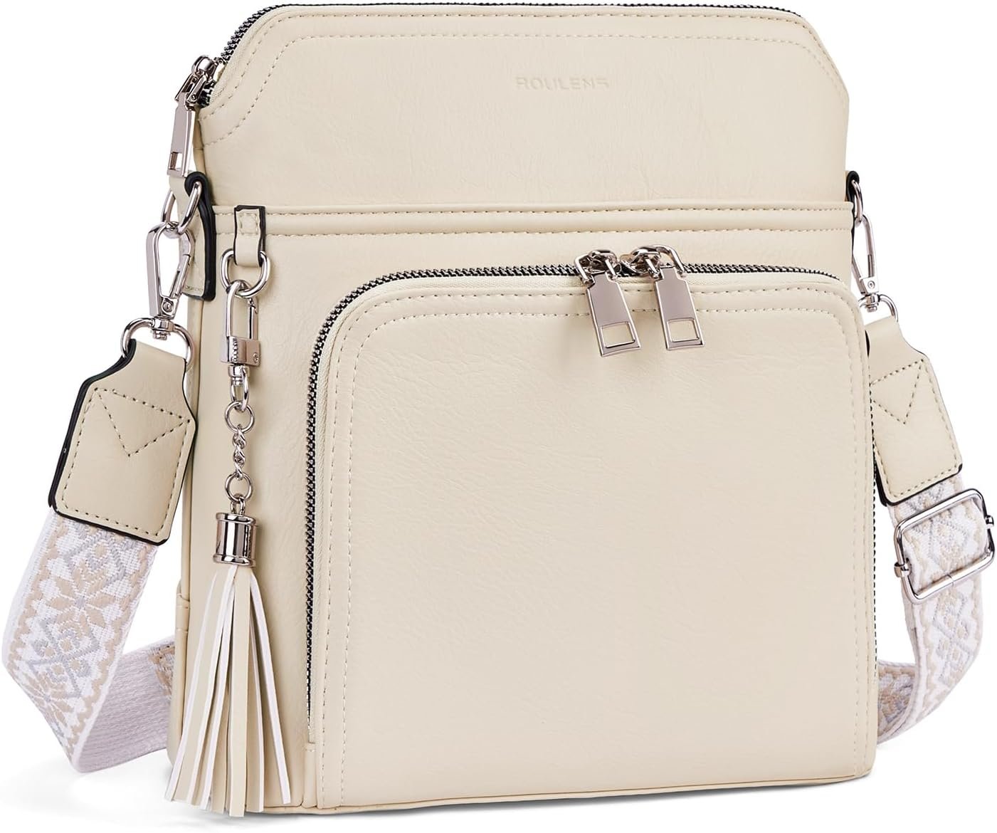 Stylish Crossbody Purse: Vegan Leather Travel Companion