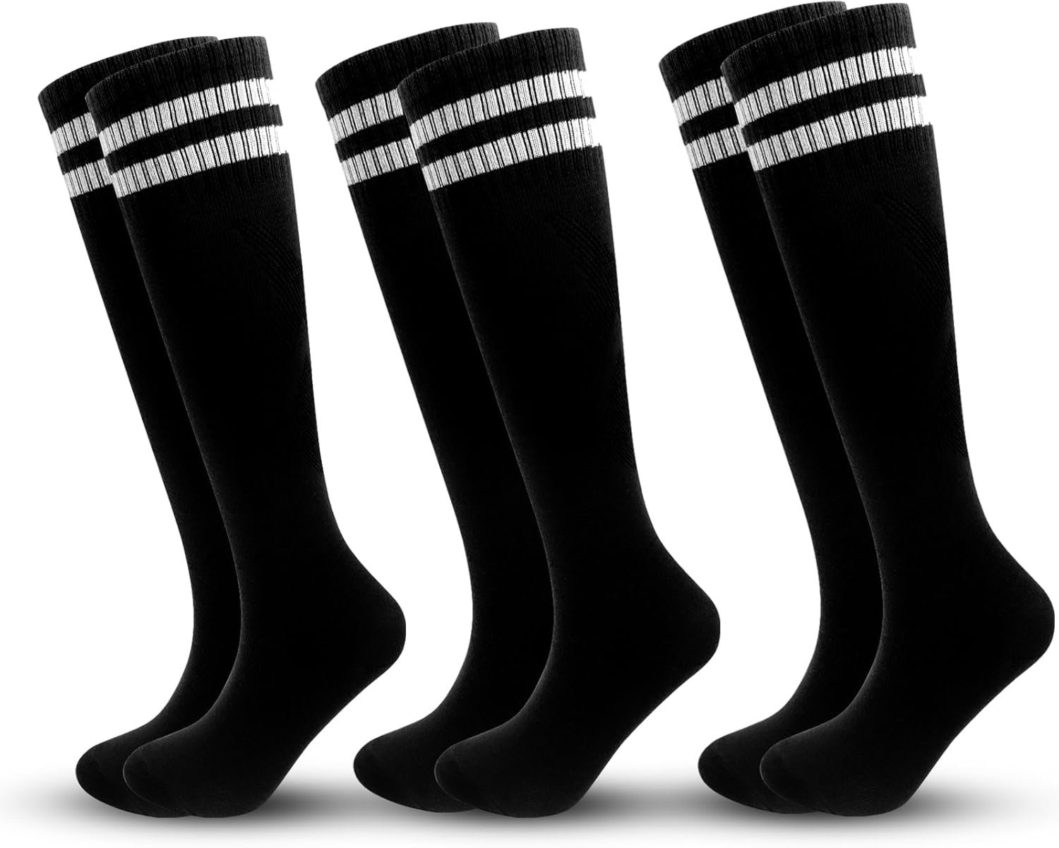 Stylish Knee High Soccer Socks for Kids
