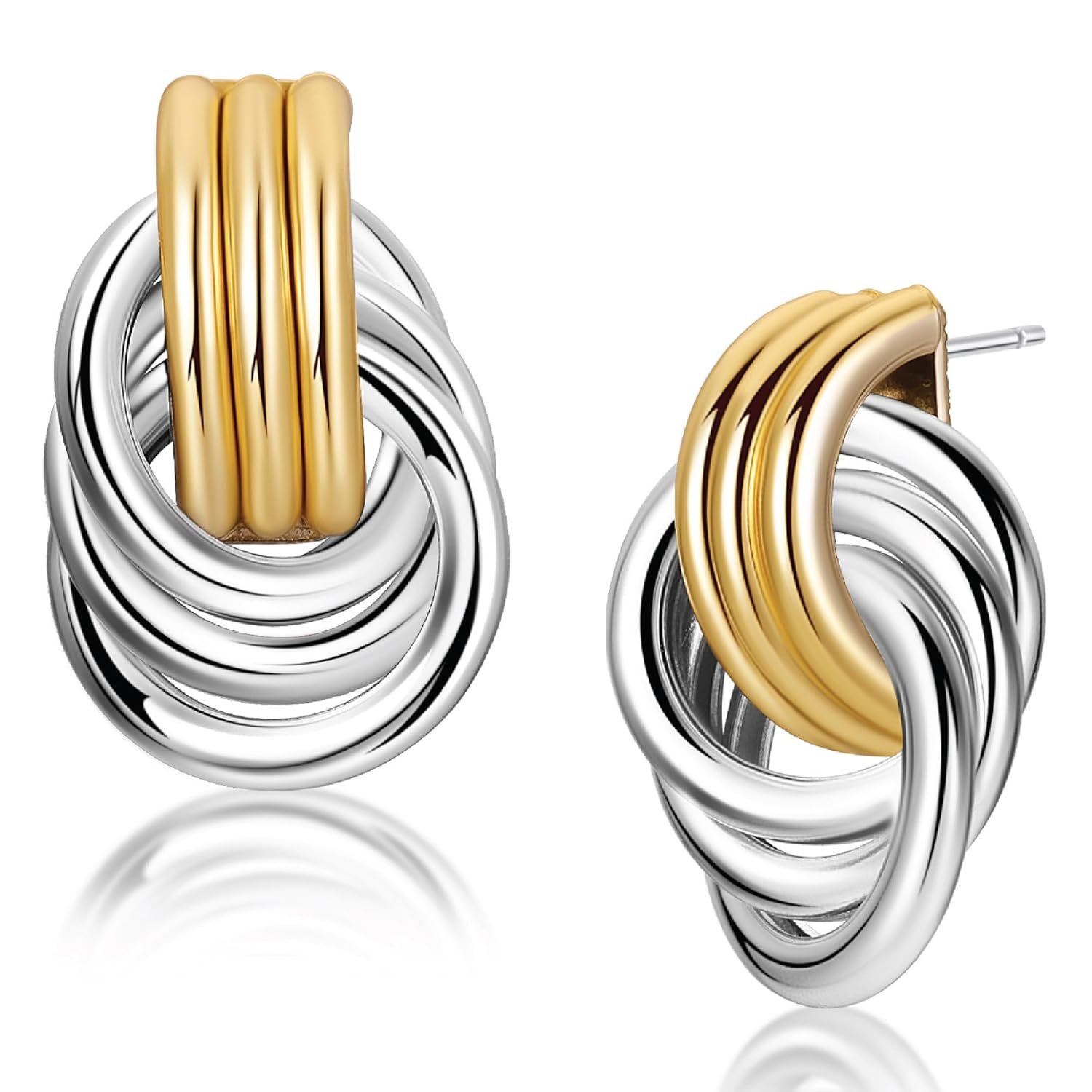 Stylish Knot Link Earrings for a Chic Look