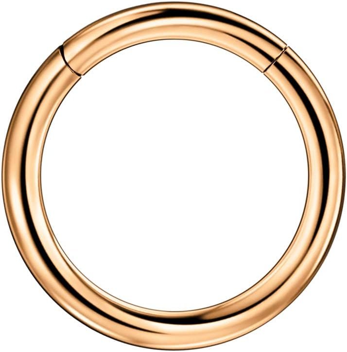 Stylish Surgical Steel Nose Rings for All Piercings