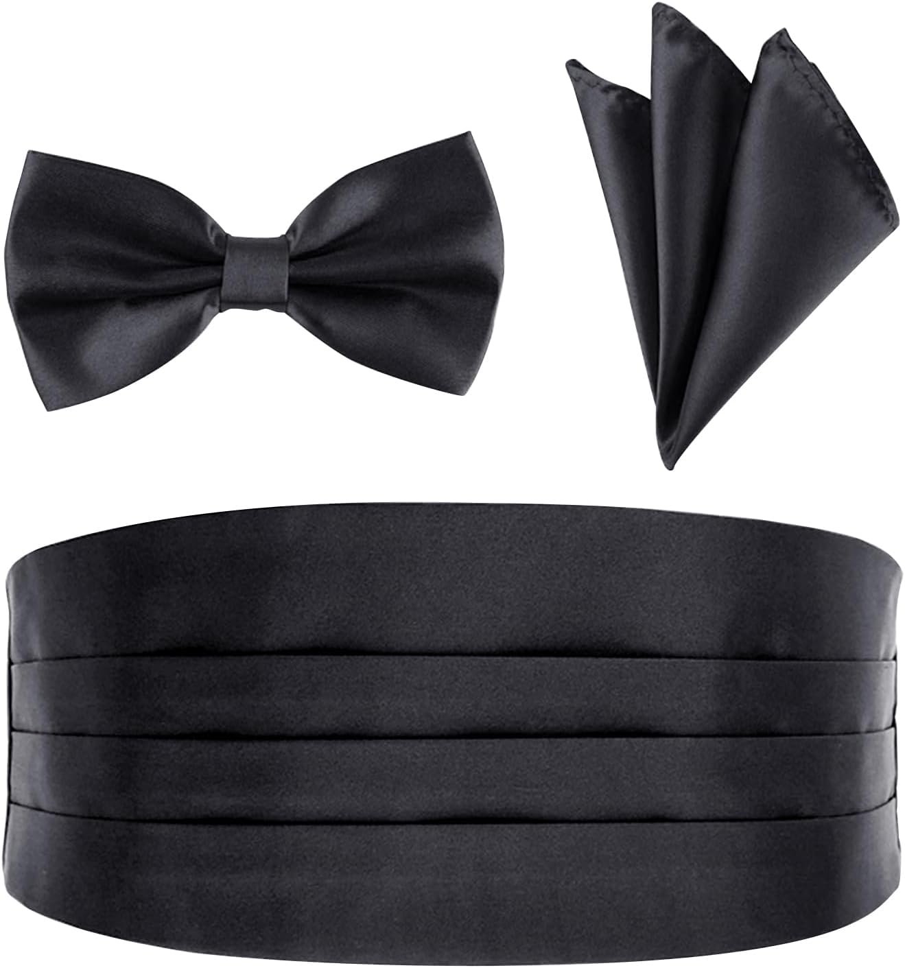 Stylish Three-Piece Cummerbund Set for Men