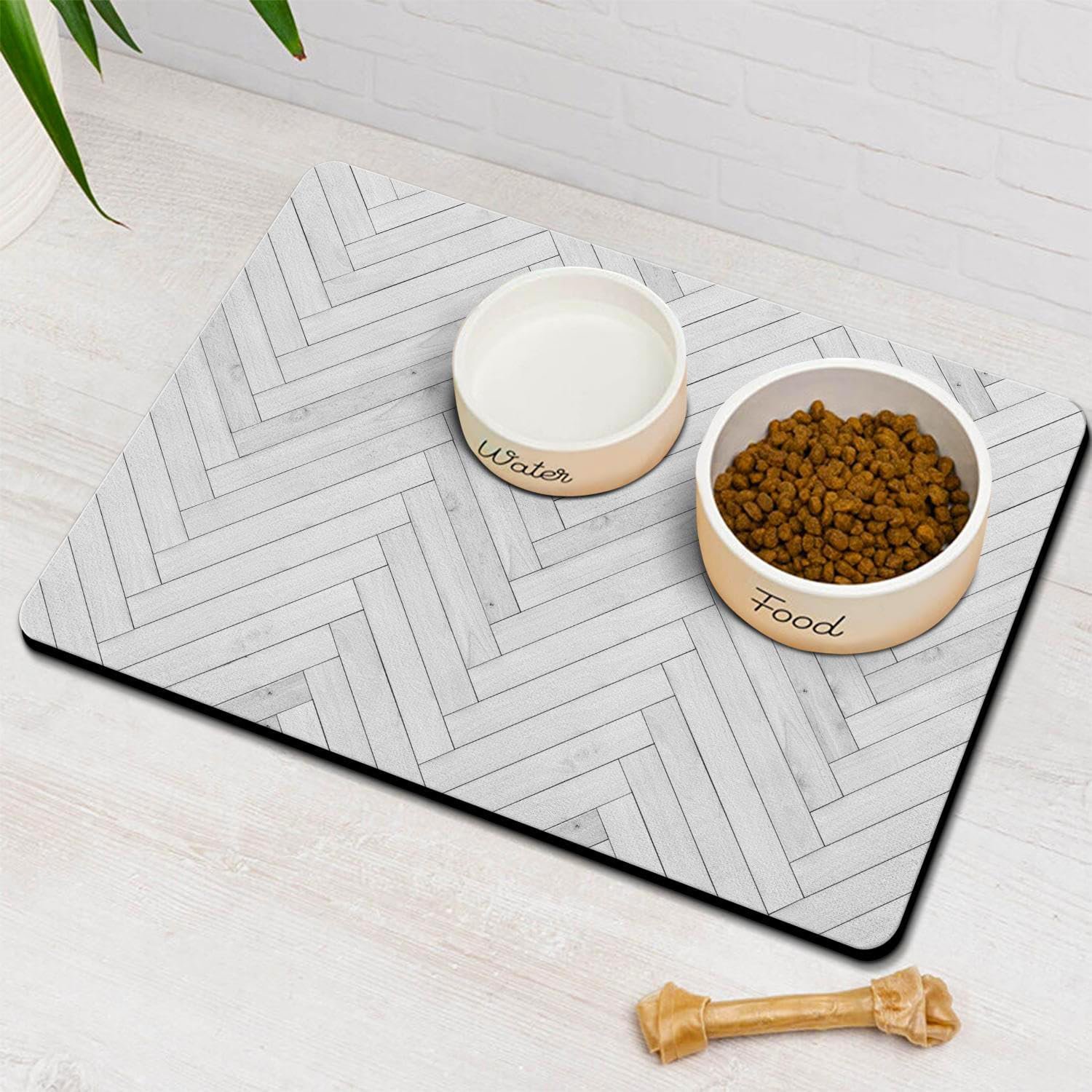 Super Absorbent Pet Feeding Mats - 12x20 inch