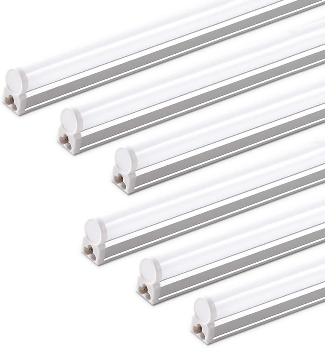 Super Bright LED Shop Light Set - 6 Pack for Garage & Workshop