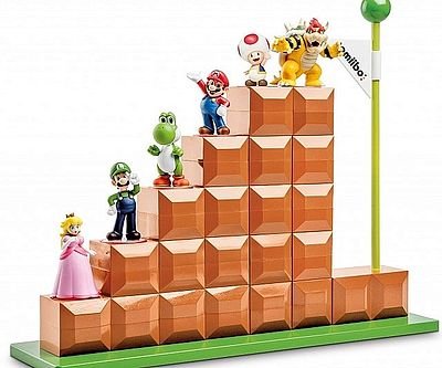 Super Mario Amiibo Display Stand