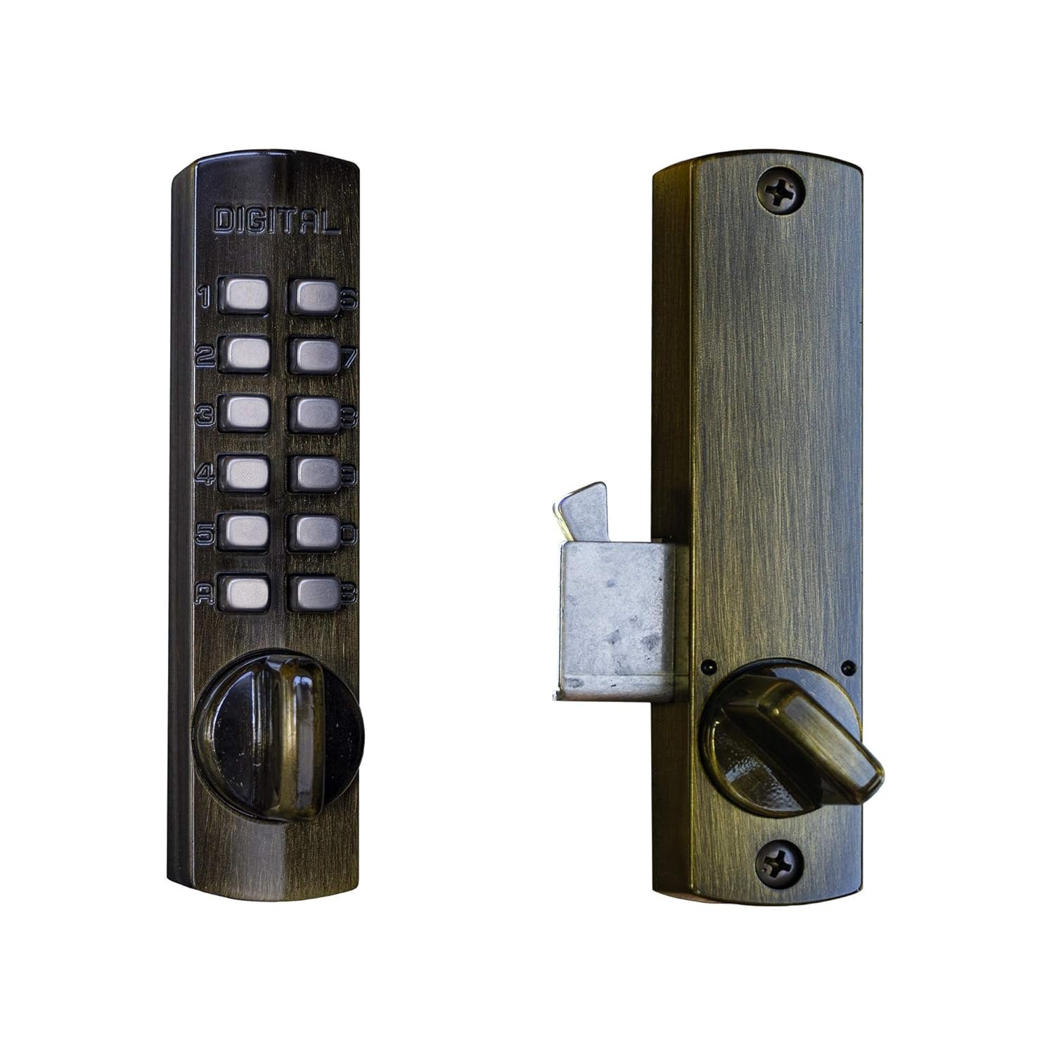 Secure Sliding Doors Without Keys - C150AB Hook Bolt Lock