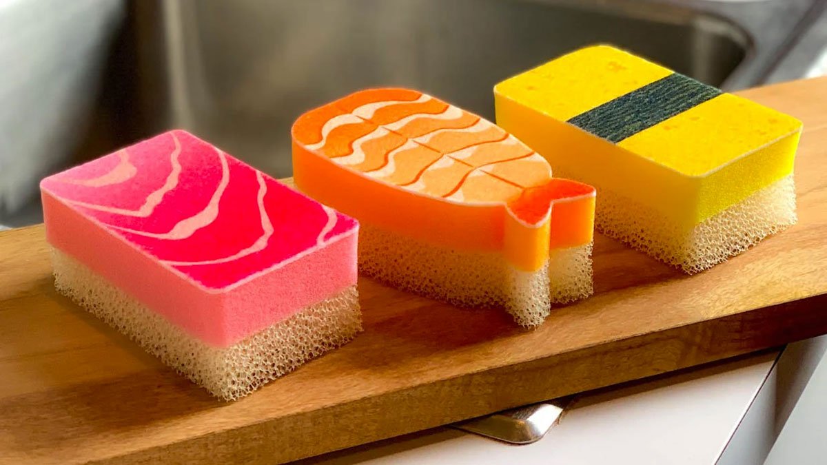 Sushi Kitchen Sponges
