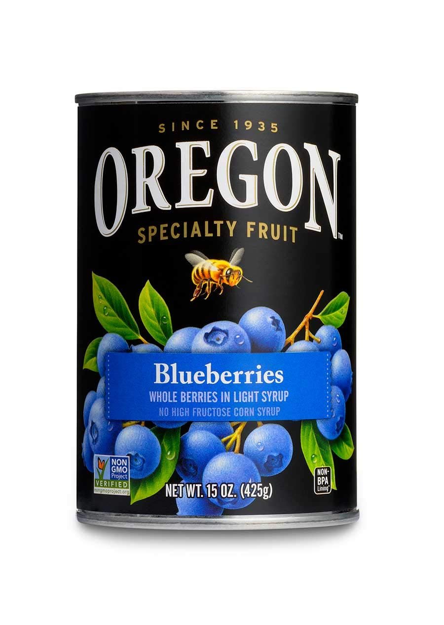 Sweet Juicy Blueberries in Rich Syrup - 15oz Jars