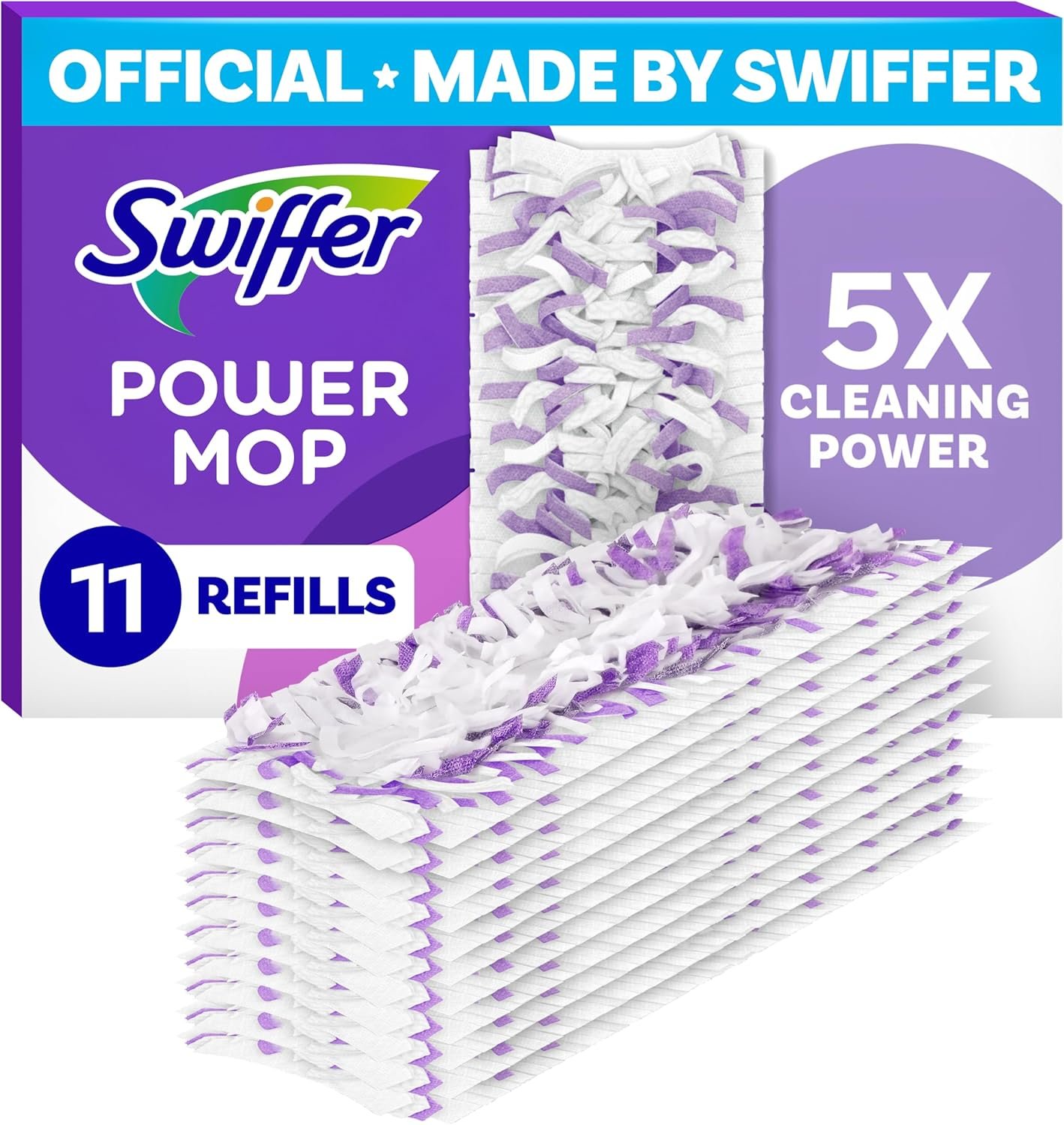 Swiffer PowerMop Pads: Clean Floors in Half the Time